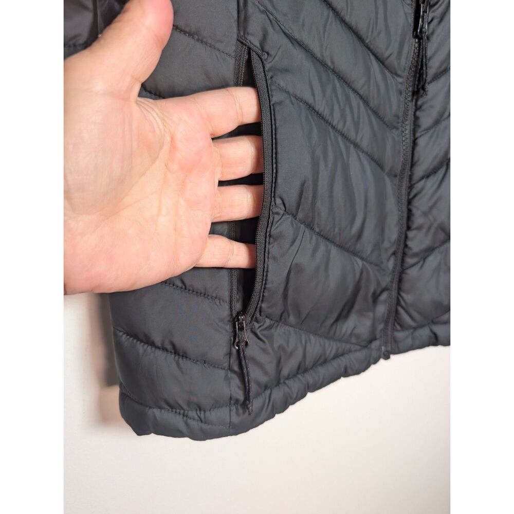 Columbia Omni-Heat Interchange Black Insulated Puffer Jacket Women's M Hiking - Picture 11 of 15